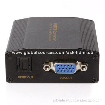 HDMI to VGA + SPDIF/Audio HDMI Converter with Best Price